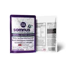 Coming Soon - 10 Count SOMNUS Bedtime Gummy Travel Packs (5 pieces per pack)